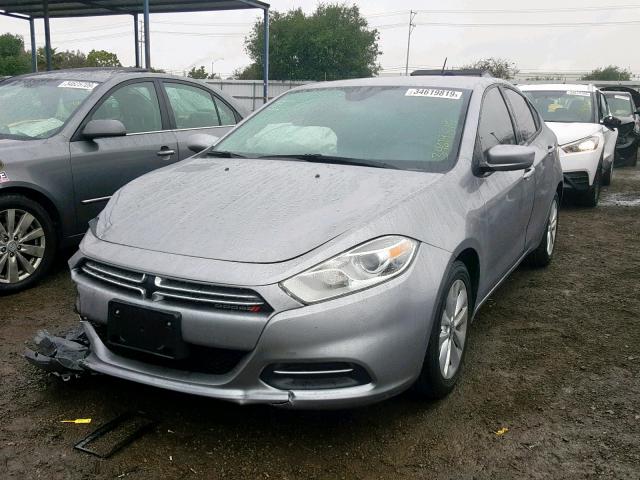 1C3CDFDH7GD645448 - 2016 DODGE DART SE AE SILVER photo 2