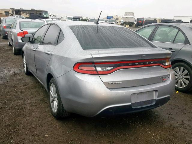 1C3CDFDH7GD645448 - 2016 DODGE DART SE AE SILVER photo 3