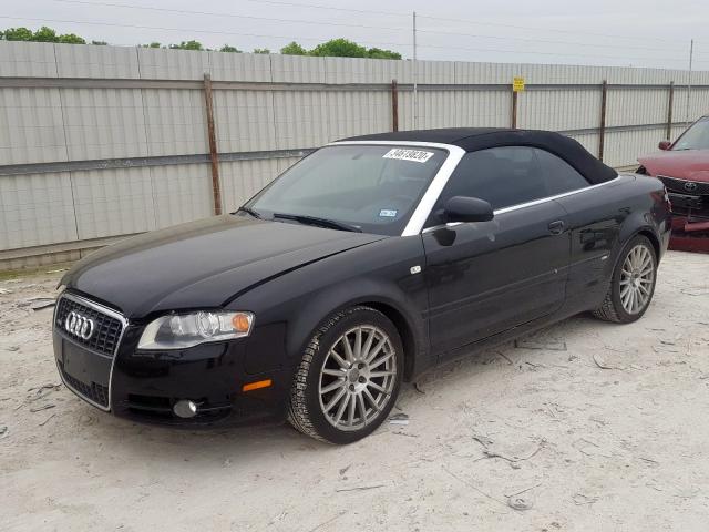 WAUDH48H99K006289 - 2009 AUDI A4 3.2 CABRIOLET QUATTRO  photo 2