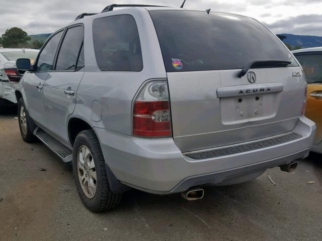 2HNYD186X4H535774 - 2004 ACURA MDX TOURIN SILVER photo 3