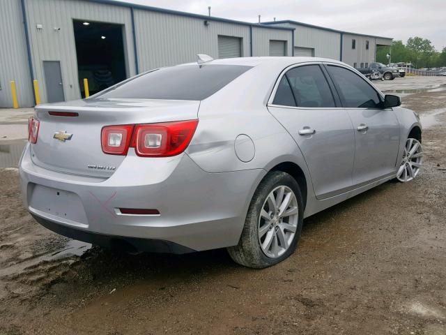 1G11F5SL6FF303273 - 2015 CHEVROLET MALIBU LTZ SILVER photo 4