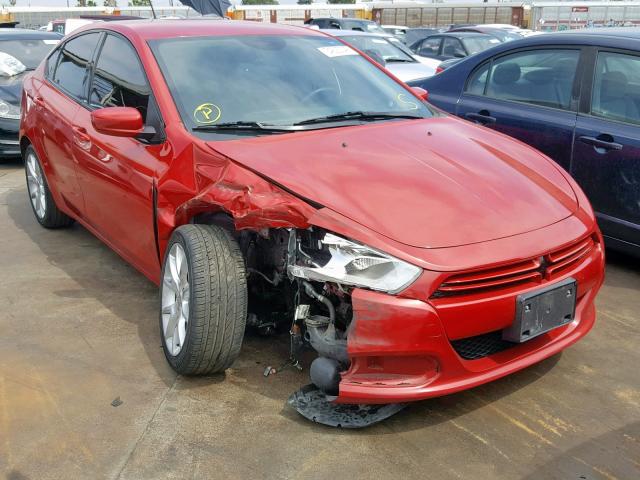 1C3CDFBA2DD143058 - 2013 DODGE DART SXT RED photo 1