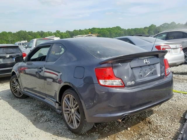 JTKJF5C79D3051423 - 2013 TOYOTA SCION TC Gris photo 3