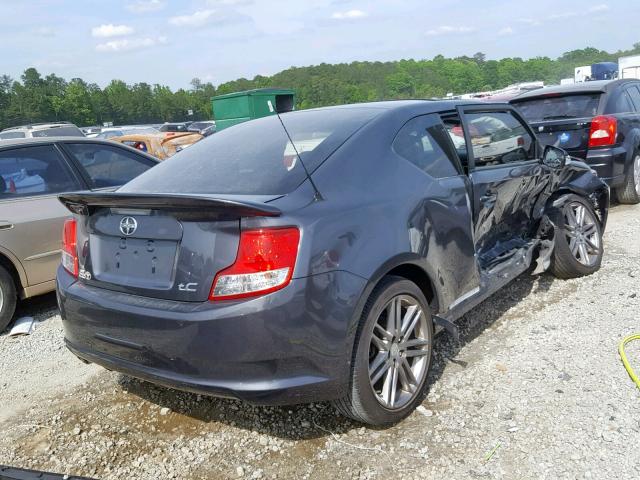 JTKJF5C79D3051423 - 2013 TOYOTA SCION TC Gris photo 4