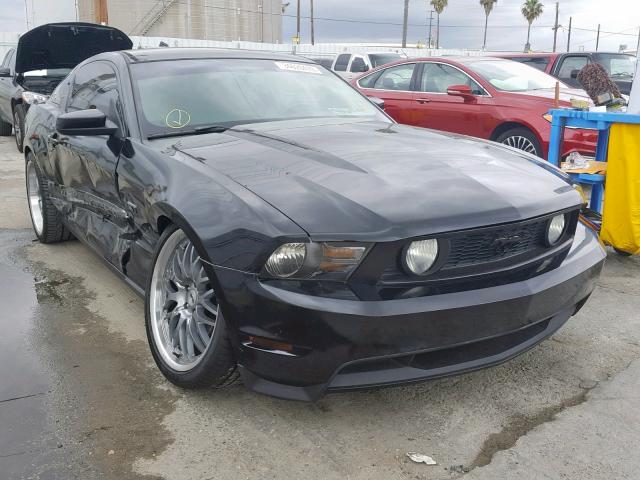 1ZVBP8CH3A5153574 - 2010 FORD MUSTANG GT BLACK photo 1