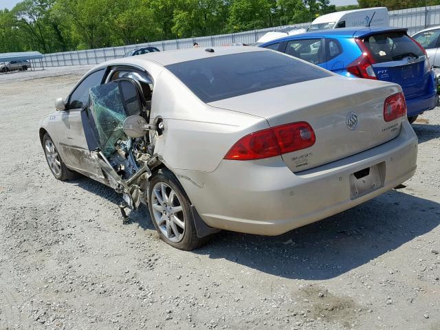 1G4HD57278U101550 - 2008 BUICK LUCERNE CX GOLD photo 3