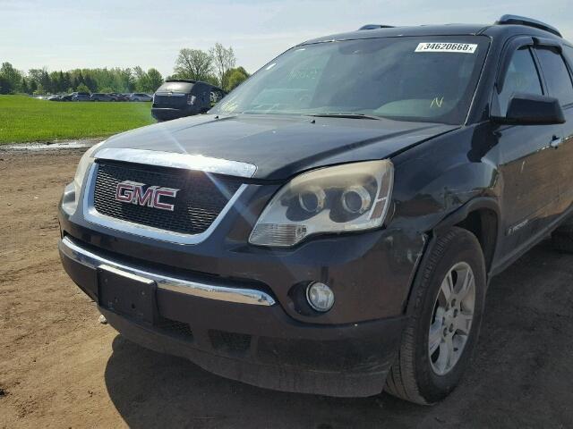 1GKEV13717J116225 - 2007 GMC ACADIA SLE BLACK photo 9