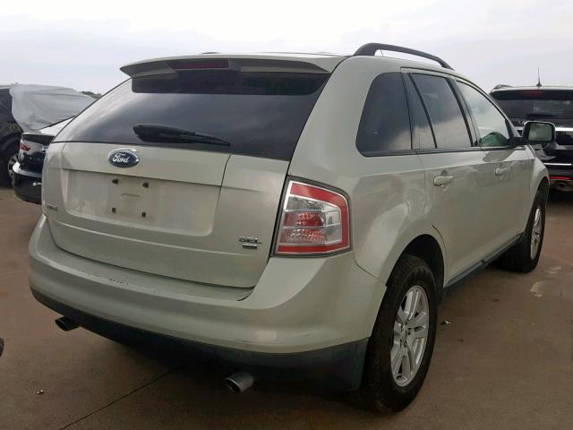 2FMDK48C27BA65339 - 2007 FORD EDGE SEL GOLD photo 4