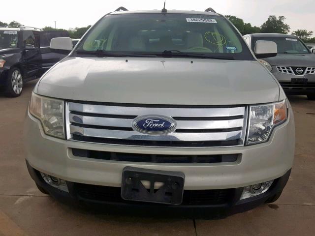 2FMDK48C27BA65339 - 2007 FORD EDGE SEL GOLD photo 9