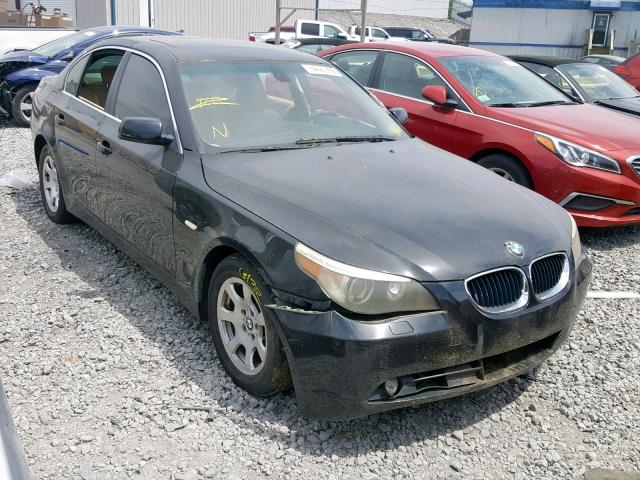 WBANA53514B175775 - 2004 BMW 525 I BLACK photo 1