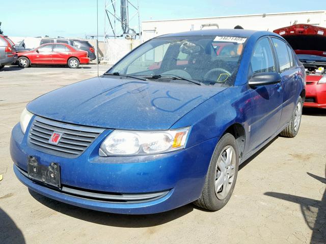 1G8AJ55F26Z129335 - 2006 SATURN ION LEVEL BLUE photo 2