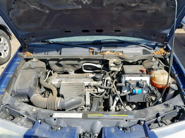 1G8AJ55F26Z129335 - 2006 SATURN ION LEVEL BLUE photo 7