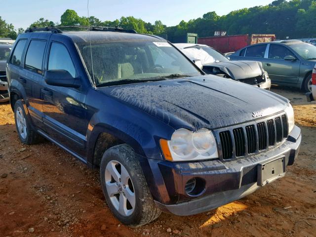 1J4HS48N66C254737 - 2006 JEEP GRAND CHER BLUE photo 1