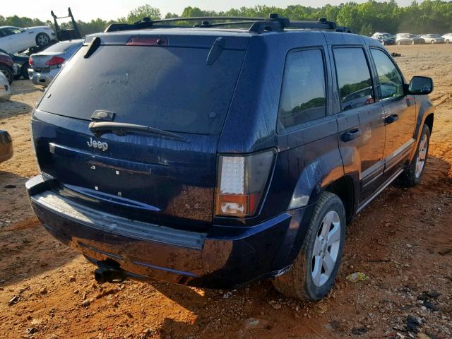 1J4HS48N66C254737 - 2006 JEEP GRAND CHER BLUE photo 4