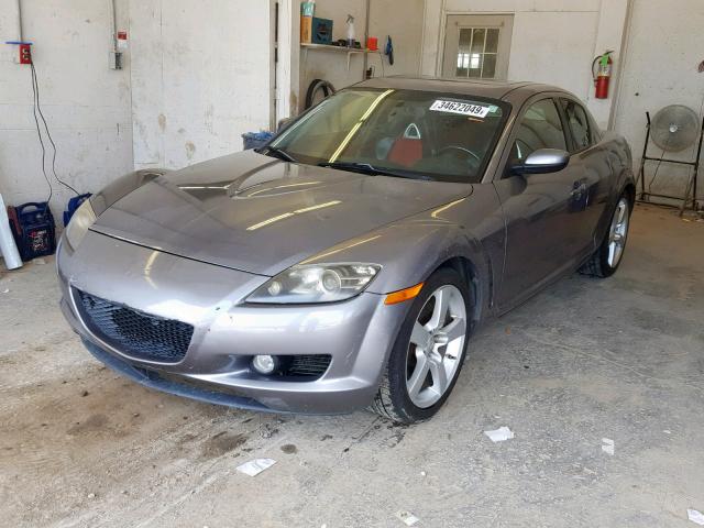 JM1FE173X40122484 - 2004 MAZDA RX8 SILVER photo 2