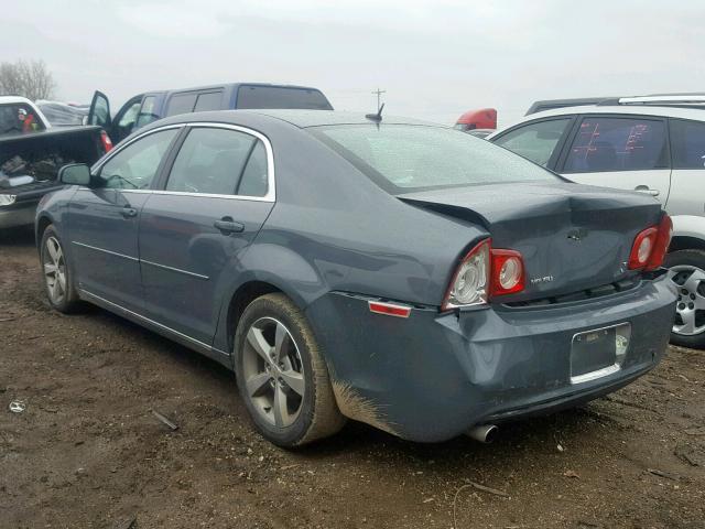 1G1ZH57B894201468 - 2009 CHEVROLET MALIBU 1LT GRAY photo 3