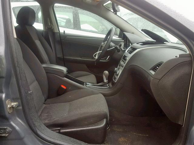 1G1ZH57B894201468 - 2009 CHEVROLET MALIBU 1LT GRAY photo 5