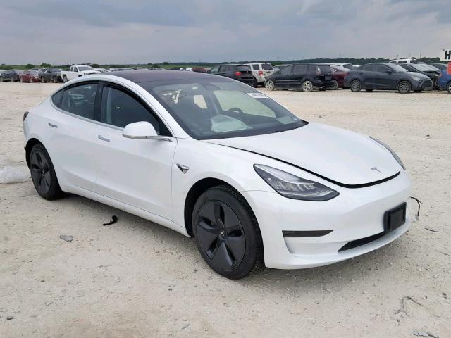 5YJ3E1EA5JF017370 - 2018 TESLA MODEL 3 WHITE photo 1