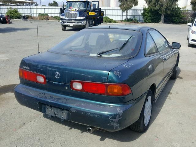 JH4DC4347VS021520 - 1997 ACURA INTEGRA RS GREEN photo 4