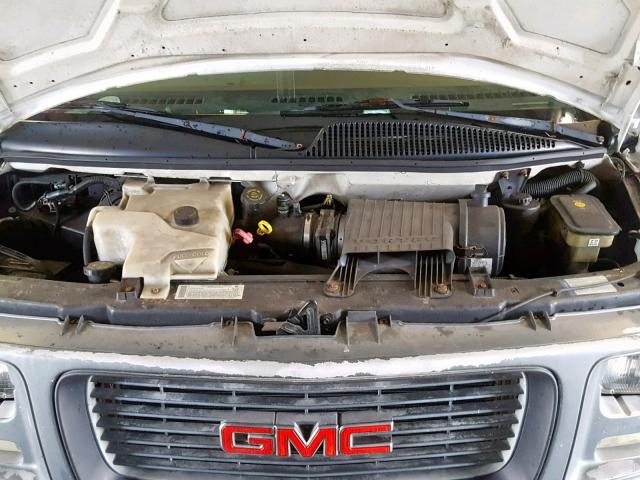 1GTGG25WX21127225 - 2002 GMC SAVANA G25 WHITE photo 7