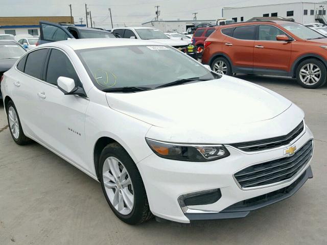 1G1ZD5ST6JF209766 - 2018 CHEVROLET MALIBU LT WHITE photo 1