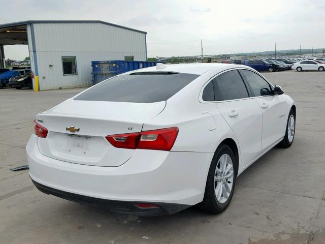 1G1ZD5ST6JF209766 - 2018 CHEVROLET MALIBU LT WHITE photo 4