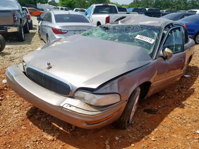 1G4CW54K214215311 - 2001 BUICK PARK AVENU GOLD photo 2