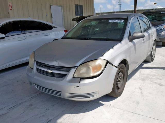 1G1AL58F087123794 - 2008 CHEVROLET COBALT LT SILVER photo 2