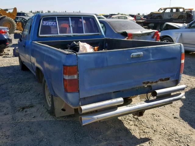 JT4VN93D7P5034525 - 1993 TOYOTA PICKUP 1/2 BLUE photo 3