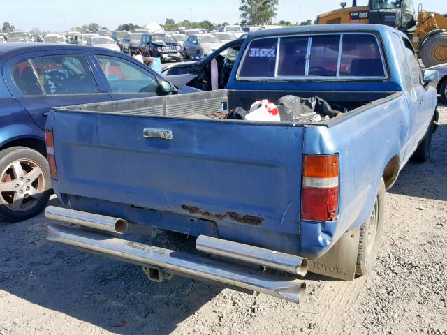 JT4VN93D7P5034525 - 1993 TOYOTA PICKUP 1/2 BLUE photo 4