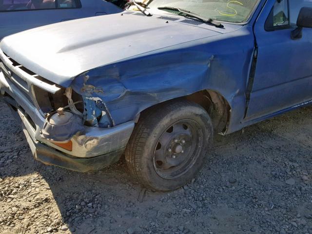 JT4VN93D7P5034525 - 1993 TOYOTA PICKUP 1/2 BLUE photo 9