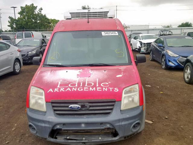 NM0LS7AN4BT071033 - 2011 FORD TRANSIT CO WHITE photo 9