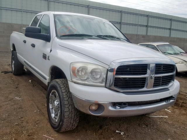 3D7MX38A07G792156 - 2007 DODGE RAM 3500 S WHITE photo 1