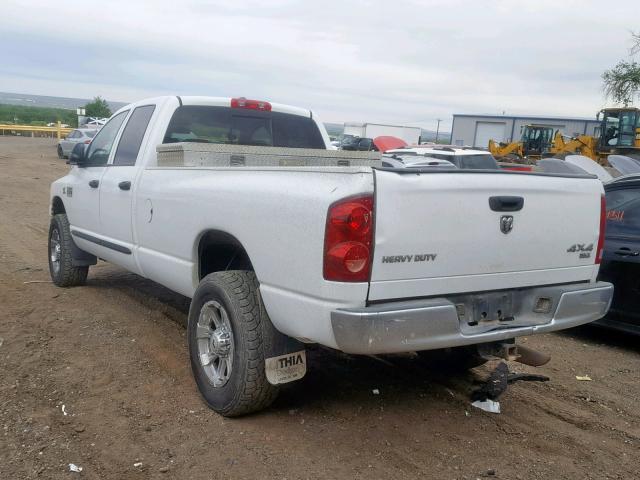 3D7MX38A07G792156 - 2007 DODGE RAM 3500 S WHITE photo 3