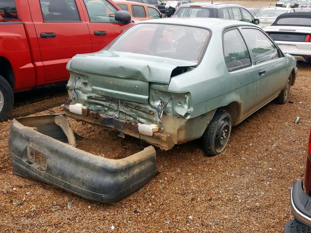 JT2EL46B9N0219214 - 1992 TOYOTA TERCEL STD TURQUOISE photo 4