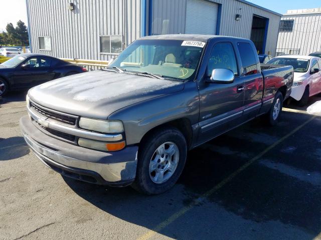 2GCEC19T7Y1204407 - 2000 CHEVROLET SILVERADO C1500  photo 2