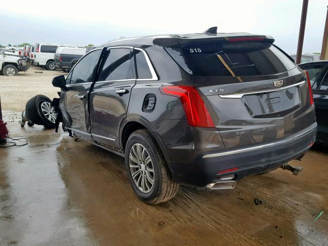 1GYKNCRS2KZ131861 - 2019 CADILLAC XT5 LUXURY SILVER photo 3