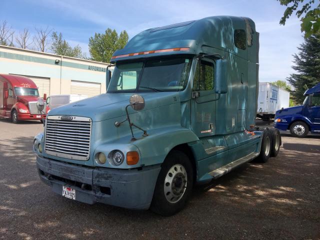 1FUJBBCG62LG29374 - 2002 FREIGHTLINER CONVENTION BLUE photo 2