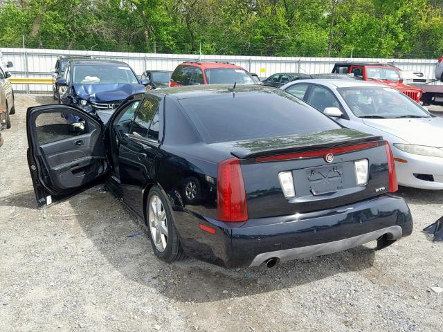 1G6DW677260119220 - 2006 CADILLAC STS BLACK photo 3