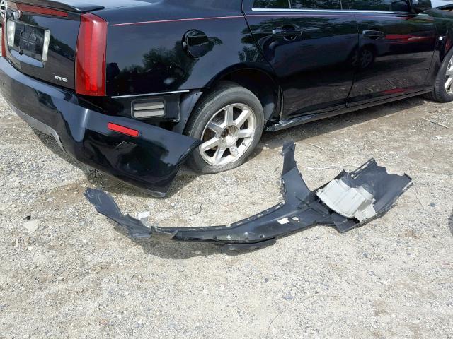 1G6DW677260119220 - 2006 CADILLAC STS BLACK photo 9