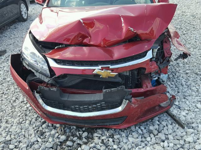 1G11H5SL8EF245773 - 2014 CHEVROLET MALIBU LTZ 勃艮第红 照片 9