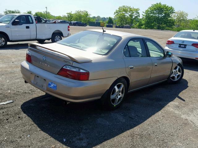 19UUA56713A069988 - 2003 ACURA 3.2TL GOLD photo 4