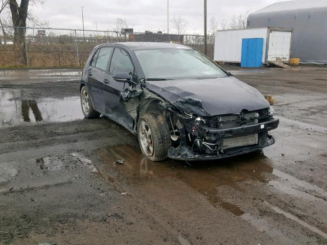 3VWW57AU2KM001461 - 2019 VOLKSWAGEN GOLF S BLACK photo 1