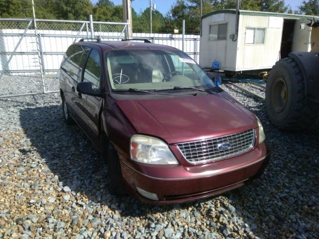 2FMZA52206BA25953 - 2006 FORD FREESTAR S MAROON photo 1