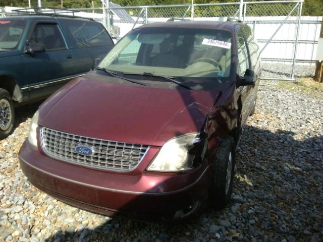 2FMZA52206BA25953 - 2006 FORD FREESTAR S MAROON photo 10