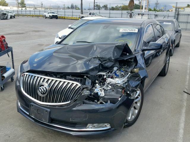 1G4GA5G39EF169653 - 2014 BUICK LACROSSE GRAY photo 2