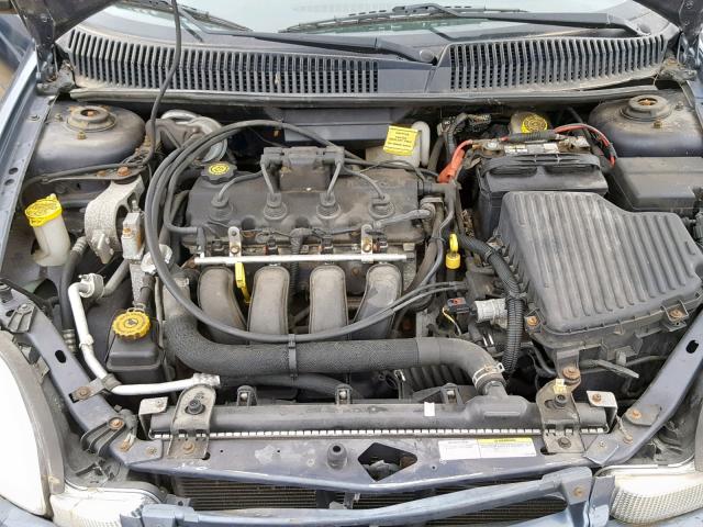 1B3ES56C82D632899 - 2002 DODGE NEON ES BLUE photo 7