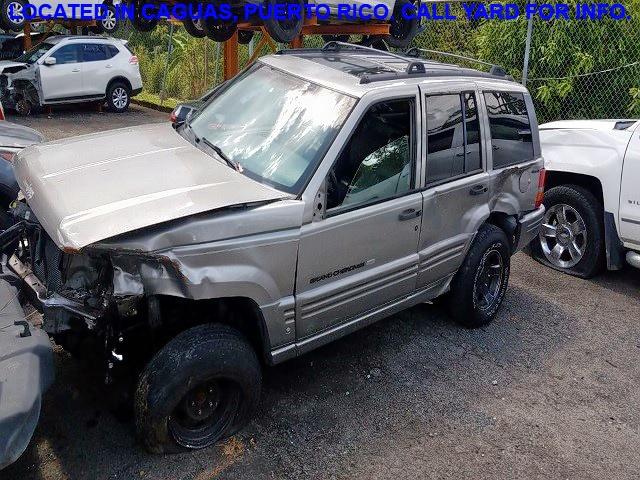 1J4GZ78Y6WC100452 - 1998 JEEP GRAND CHER GRAY photo 2