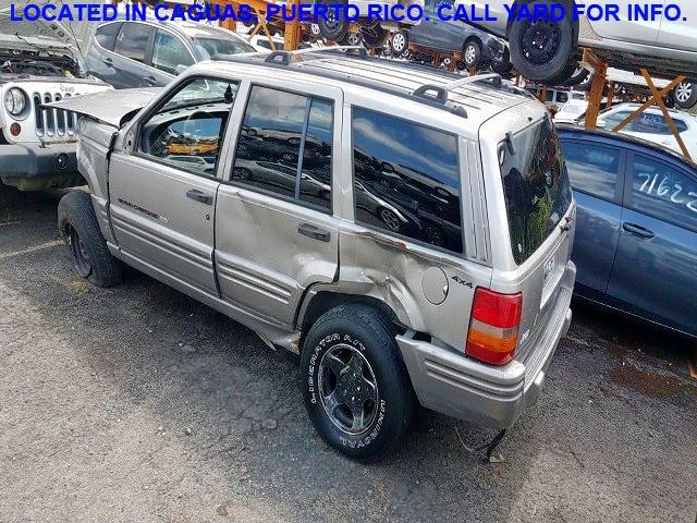 1J4GZ78Y6WC100452 - 1998 JEEP GRAND CHER GRAY photo 3