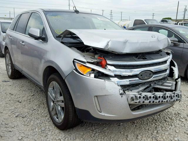 2FMDK4KC2BBB59285 - 2011 FORD EDGE LIMIT SILVER photo 1